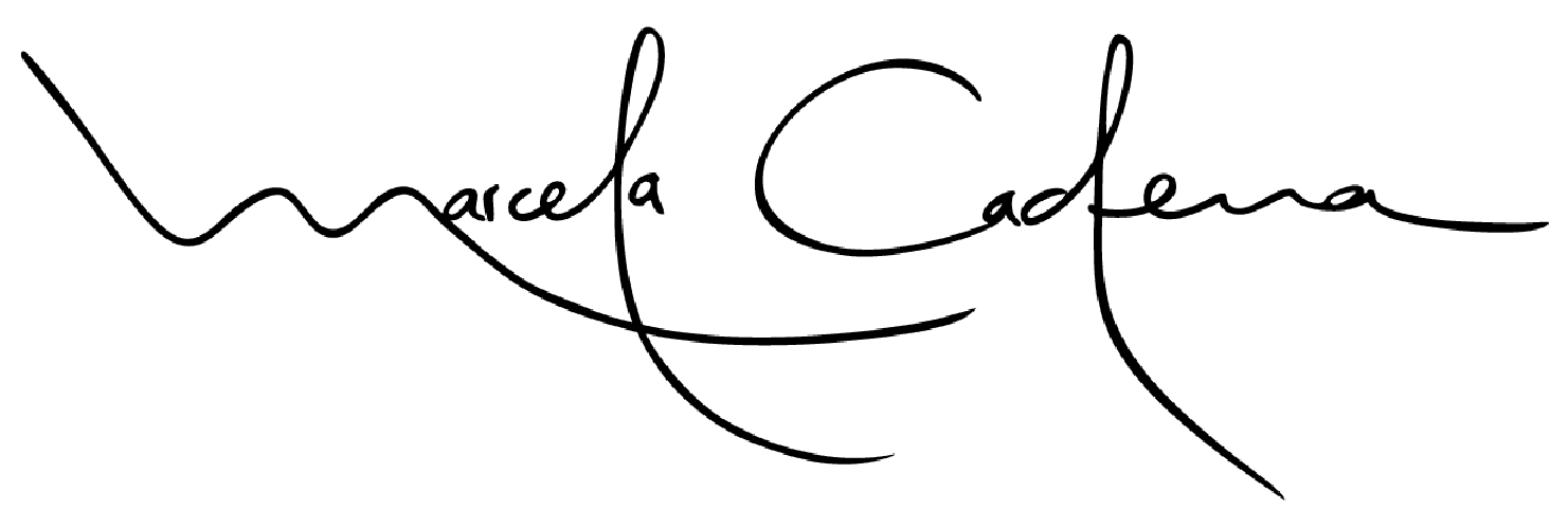 Logotipo Marcela Cadena