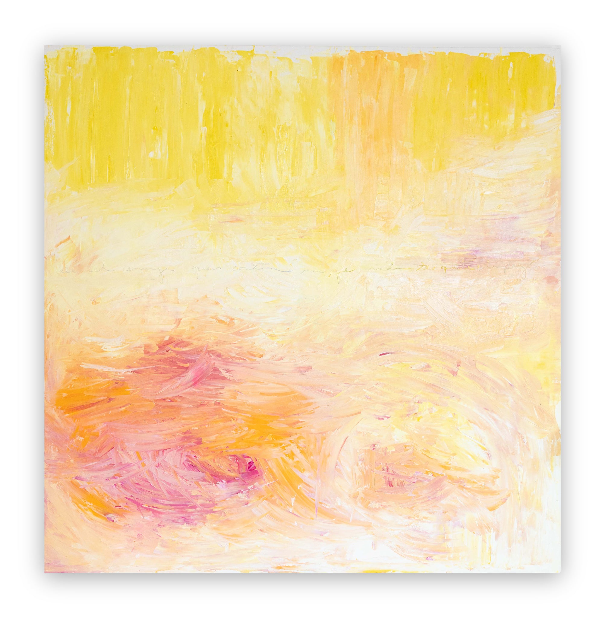 DREAMS by Marcela Cadena – Abstract painting in soft pastel tones with emotional expression