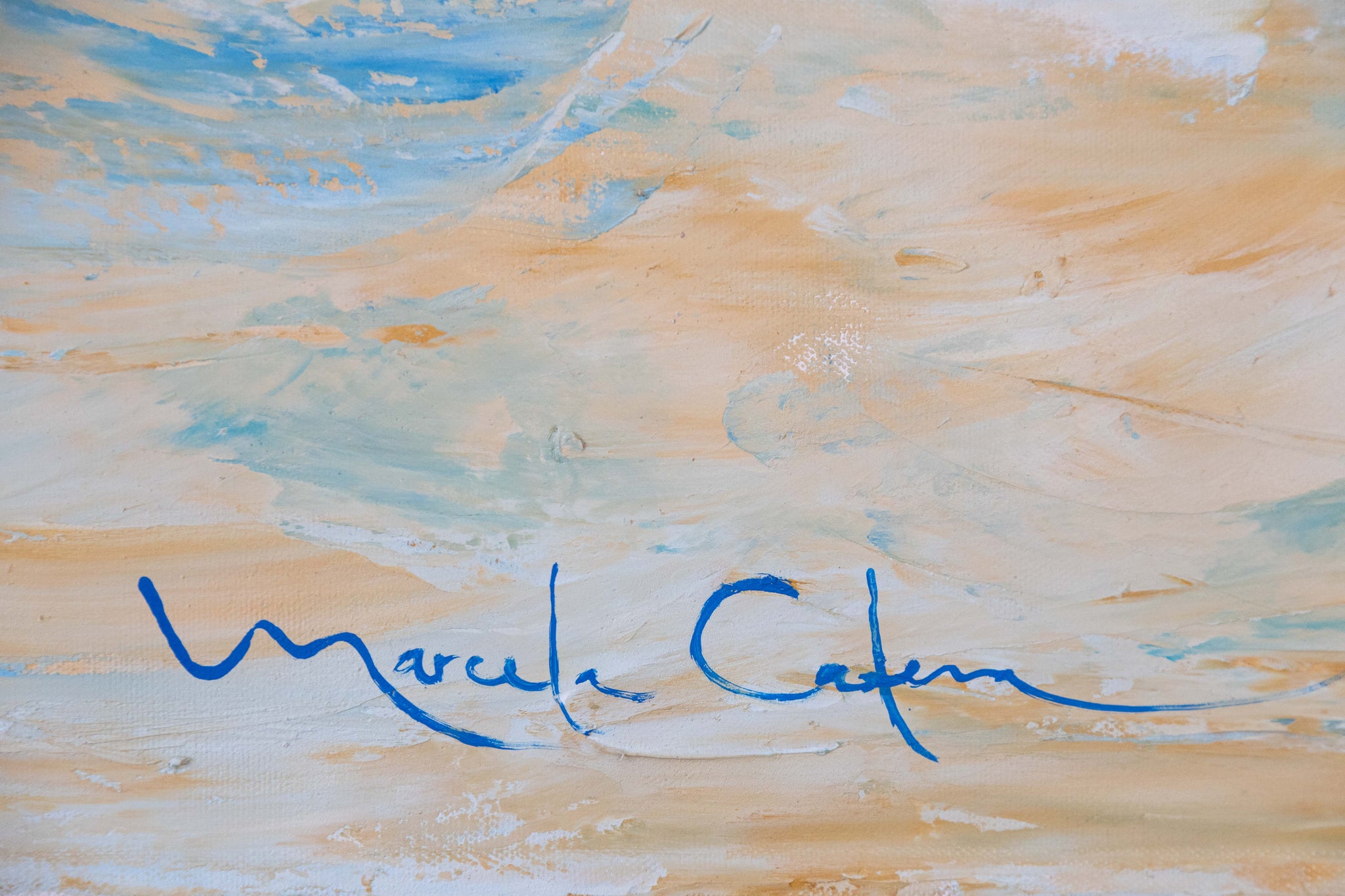 Contemporary spiritual artwork – EL LENGUAJE DE LO INVISIBLE by Marcela Cadena
